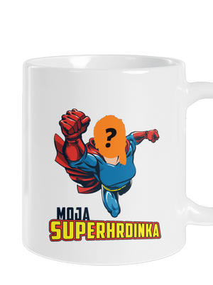 Moja superhrdinka klasický hrnček White