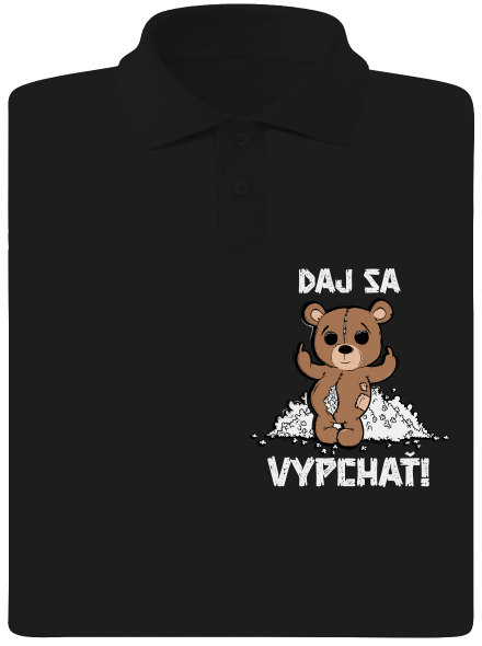 Jdi se vycpat pánska polokošeľa Black