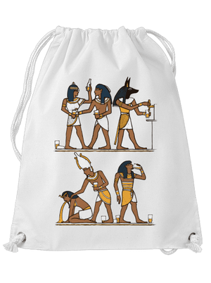Egyptská párty vak White