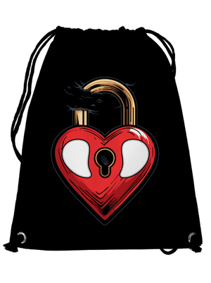 Zámok lásky vak Black