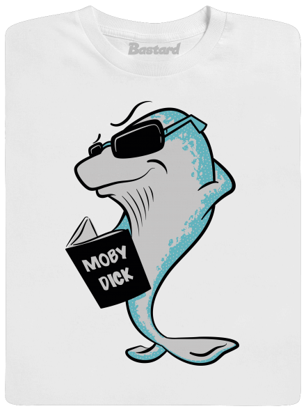 Moby Dick pánske tričko White