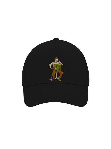 Basista šiltovka baseballka Black