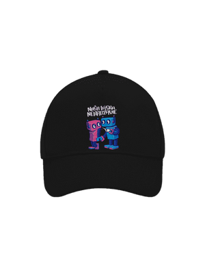 Roboti šiltovka baseballka Black