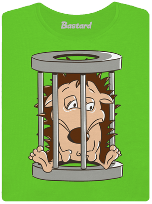 Jažeček v klietke dámske tričko Apple Green