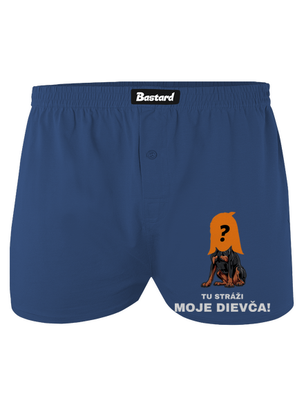 Tu strážim ja pánske trenky Blue