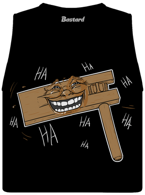 Rehtačka dámske tielko voľné Black