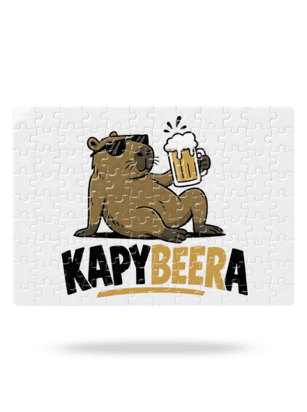 Kapybeera puzzle White