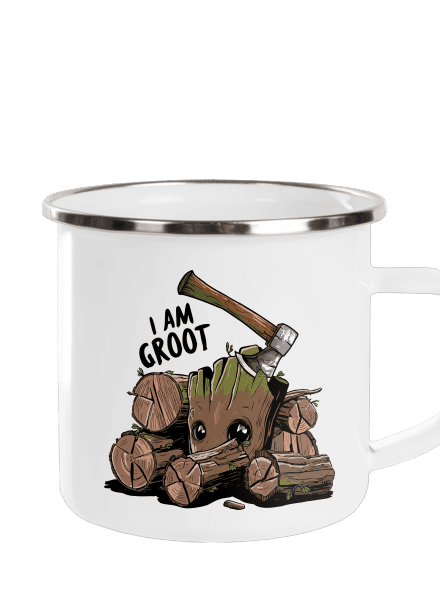 I Am Groot plecháčik White