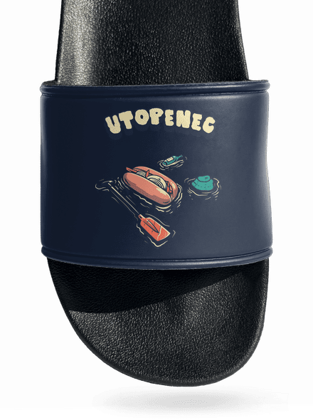 Utopenec šľapky Navy