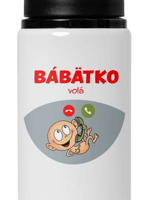 Bábätko volá flaša na vodu White