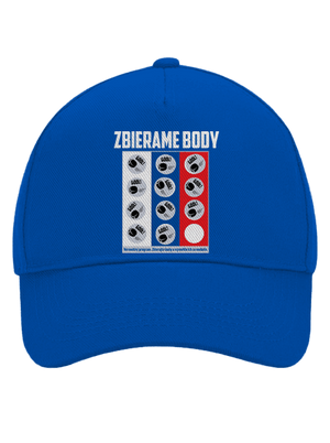 Zbierame body - hokej šiltovka baseballka Bright Royal