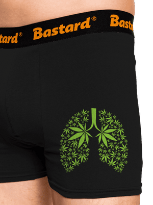 Ganja pľúca boxerky Black