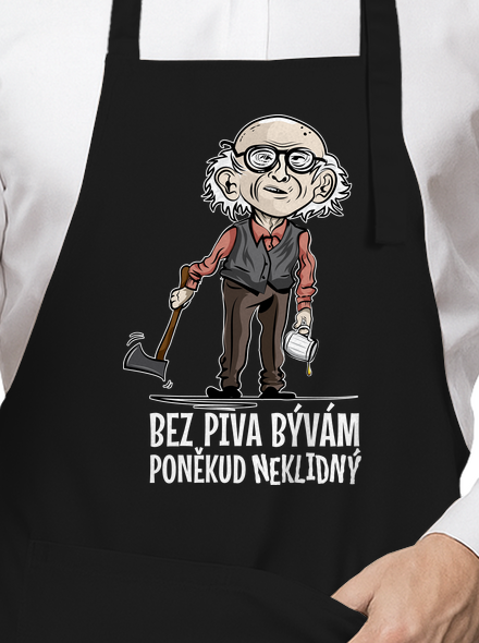 Neklidný bez piva zástera Black