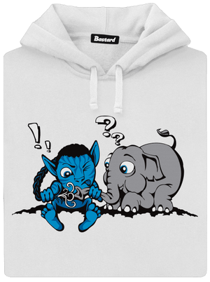 Error 501 dámska mikina klokanka White