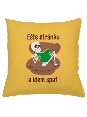 Ešte stránku vankúš Yellow Gold