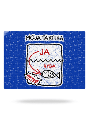 Rybárska taktika puzzle White