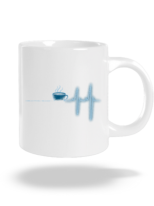 Coffee help veľký hrnček White