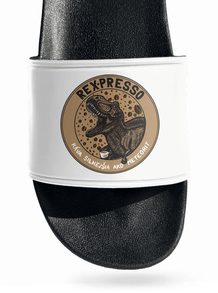 Rex-presso šľapky White
