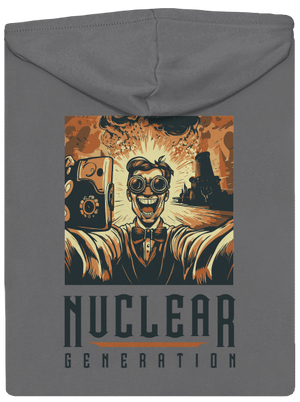 Nuclear generation dámska mikina na zips Steel Gray
