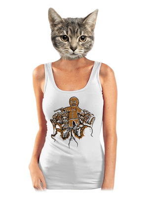 Perníková apokalypsa dámske tielko klasické White