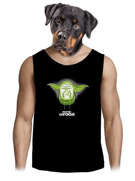 Mistr DiYoda pánske tielko Black