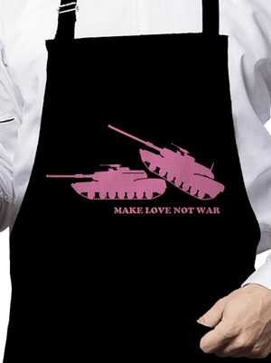 Tanky zástera Black