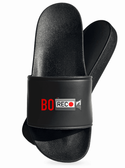 Borec šľapky Black