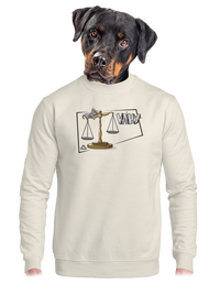 unisex mikina bez kapucne