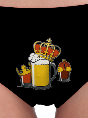 Traja králi dámske nohavičky Black