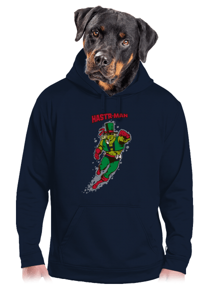 Hastrman pánska mikina klokanka Navy