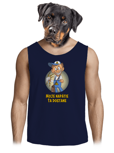 Moje napätie pánske tielko French Navy