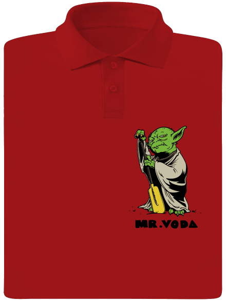 Mr. Voda pánska polokošeľa Red Mal
