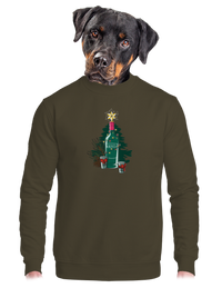 unisex mikina bez kapucne