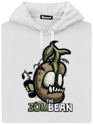 Zombean dámska mikina klokanka White
