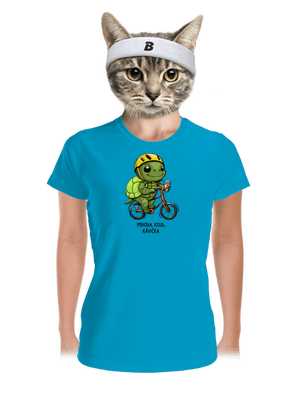 Pohoda, kľud dámske športové tričko Blue Atol