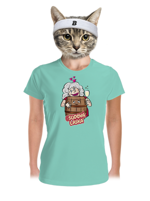 Osudová láska dámske športové tričko Mint Mal