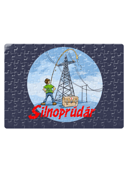 Silnoprúdár puzzle White