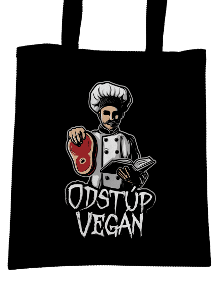 Odstup vegane taška Black