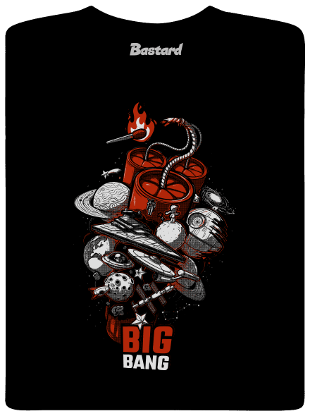 Big Bang detské tričko Black