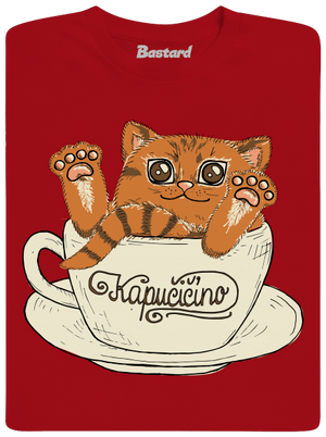 Kapučičíno detské tričko Red