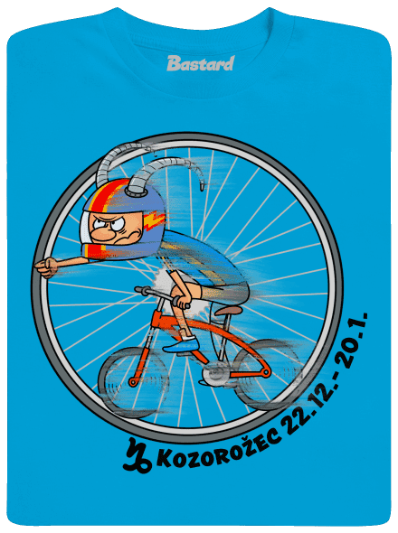 Cyklistický horoskop: Kozorožec detské tričko Atoll