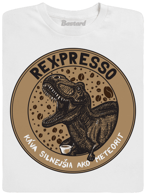 Rex-presso detské tričko White