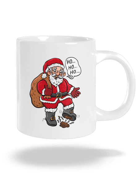 Ho ho ho  veľký hrnček White