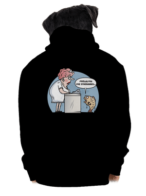 pánska mikina na zips