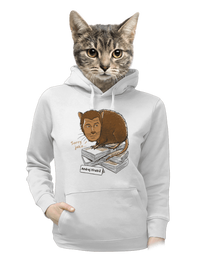 dámska mikina klokanka