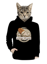 dámska mikina klokanka