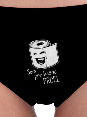 Prdel dámske nohavičky Black