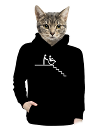 dámska mikina klokanka