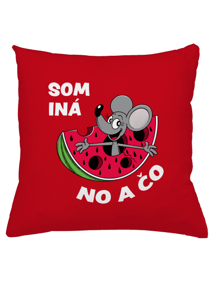 Som iná vankúš Red