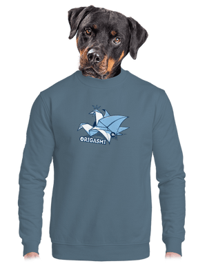 unisex mikina bez kapucne